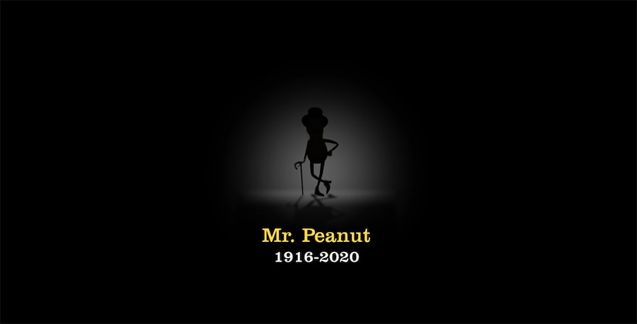 Mr. Peanut, Planters, Super Bowl 2020, Ad