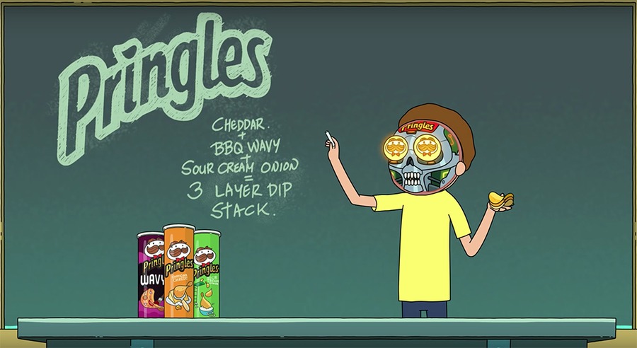 Rick and Morty, Pringles, Super Bowl 2020, Ad