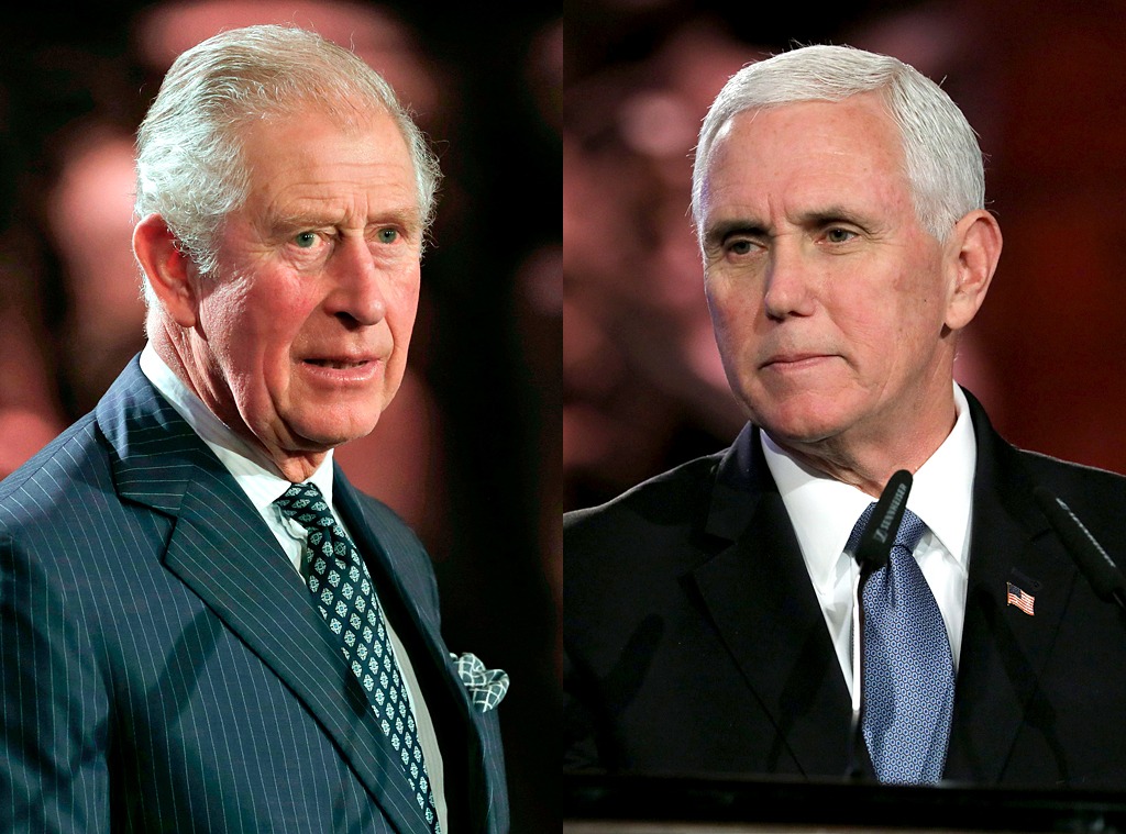 Prince Charles, Mike Pence