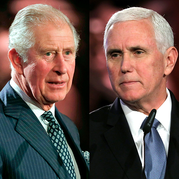 Prince Charles, Mike Pence