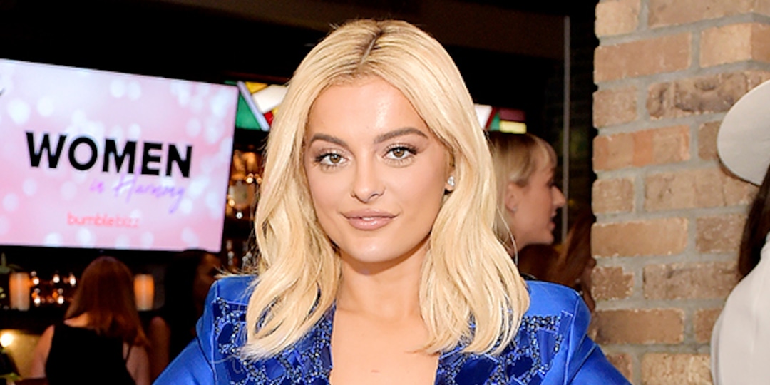 Bebe Rexha Debuts Hot Pink Hair After At Home Transformation E Online Ca Bebe Rexha Debuts Hot Pink Hair After At Home Transformation E Online Ca