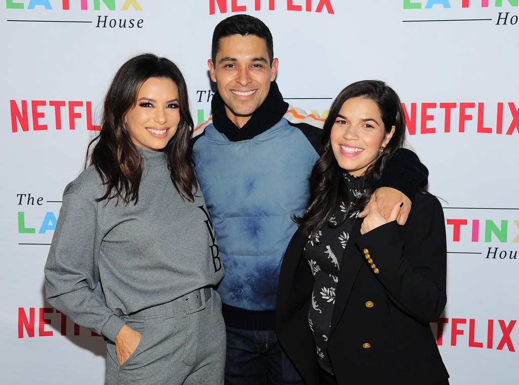 America Ferrera, Eva Longoria & Wilmer Valderrama from 2020 Sundance