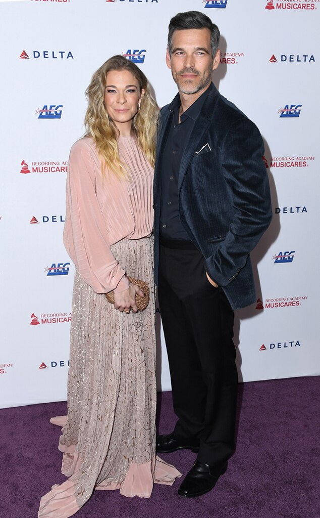 LeAnn Rimes and Eddie Cibrian from 2020 MusiCares Person of the Year
