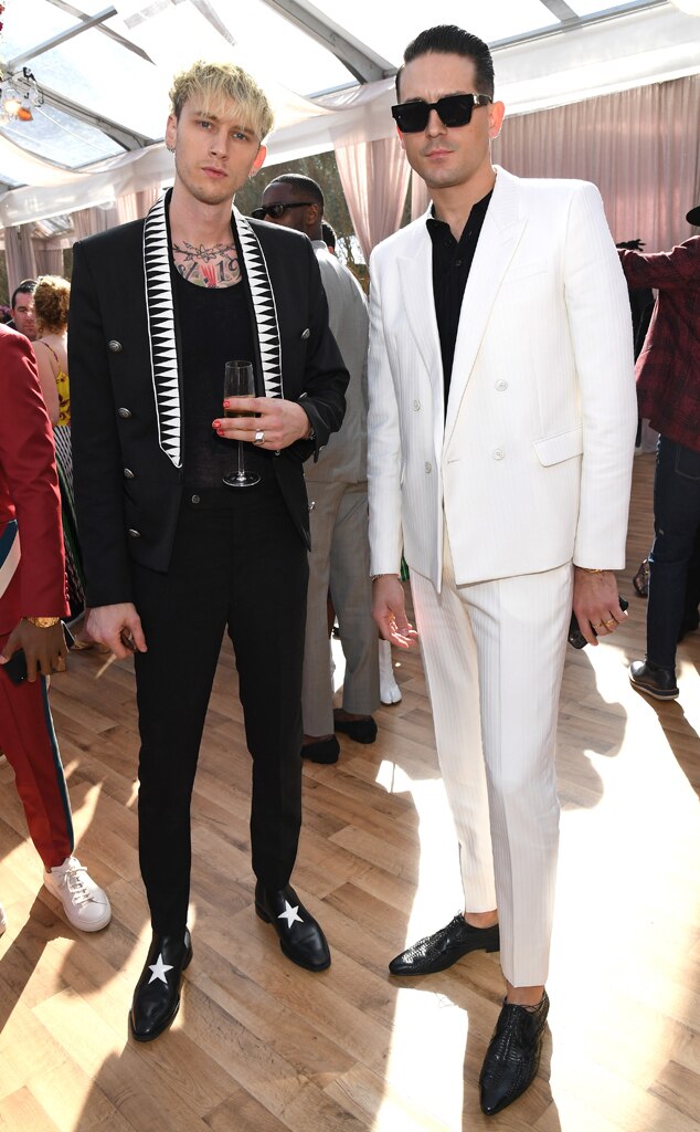 Machine Gun Kelly, G-Eazy, 2020 Roc Nation brunch