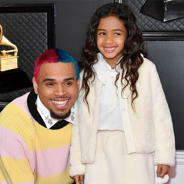 Chris Brown Brings 5-Year-Old Daughter Royalty to the 2020 ...