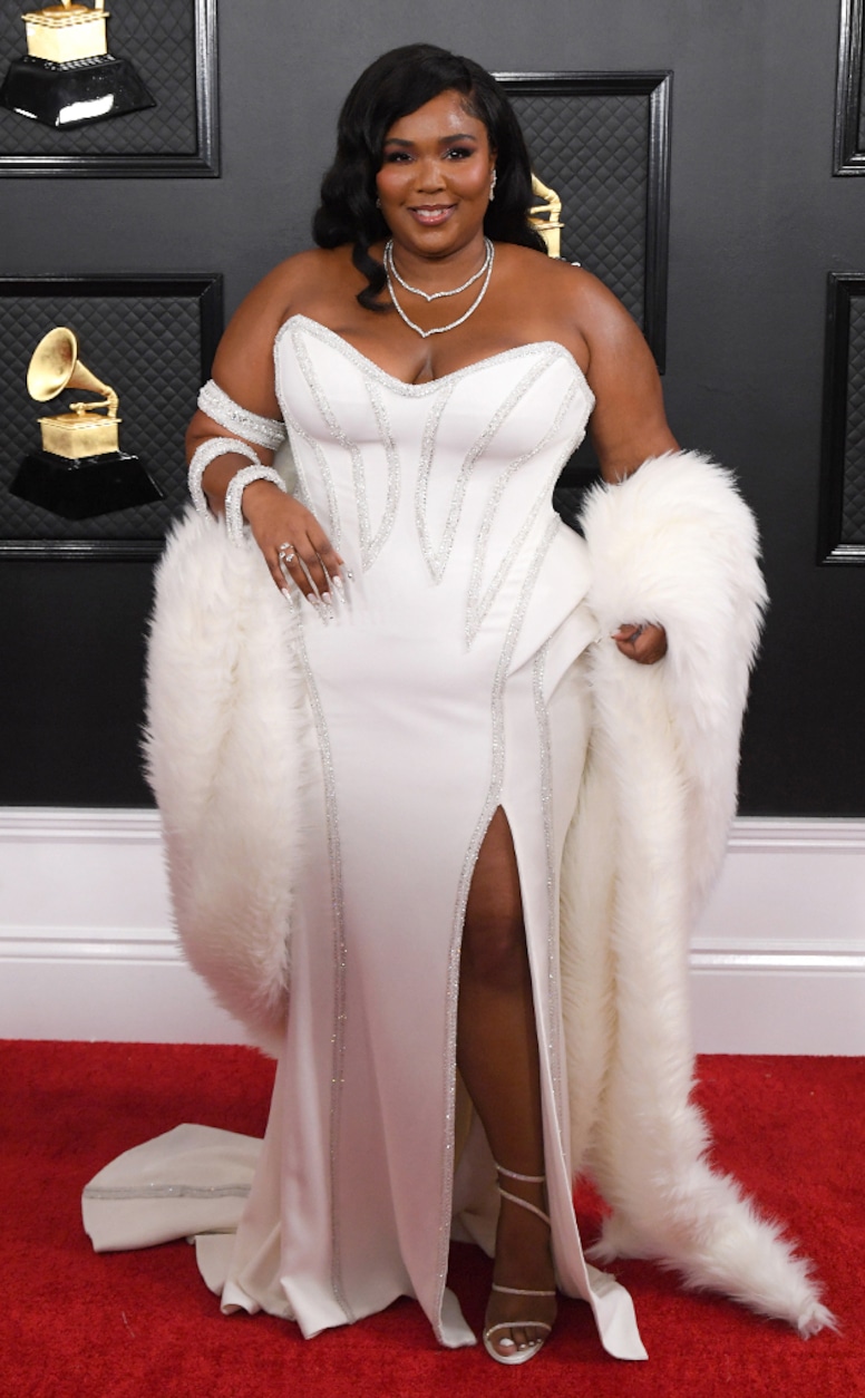Lizzo, 2020 Grammys, Grammy Awards, Red Carpet Fashions