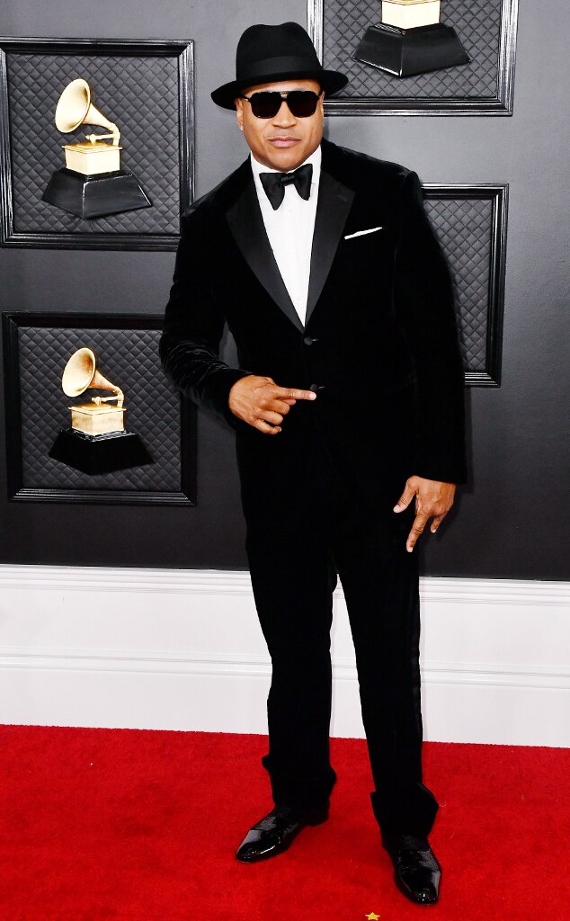LL Cool J from La alfombra roja de los Grammys 2020 E! News