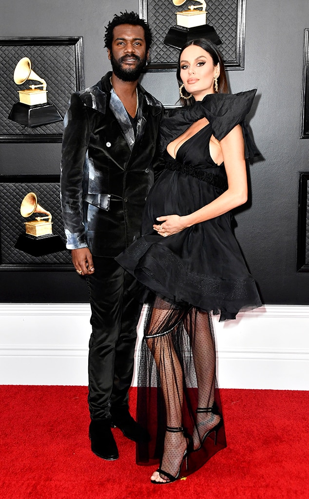 Gary Clark Jr. & Nicole Trunfio from Grammys 2020: Red Carpet Couples