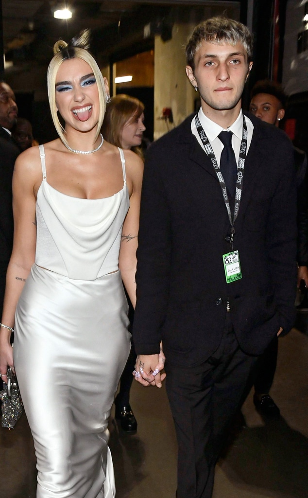 Dua Lipa, Anwar Hadid, Grammy 2020, Grammy Awards, Candids