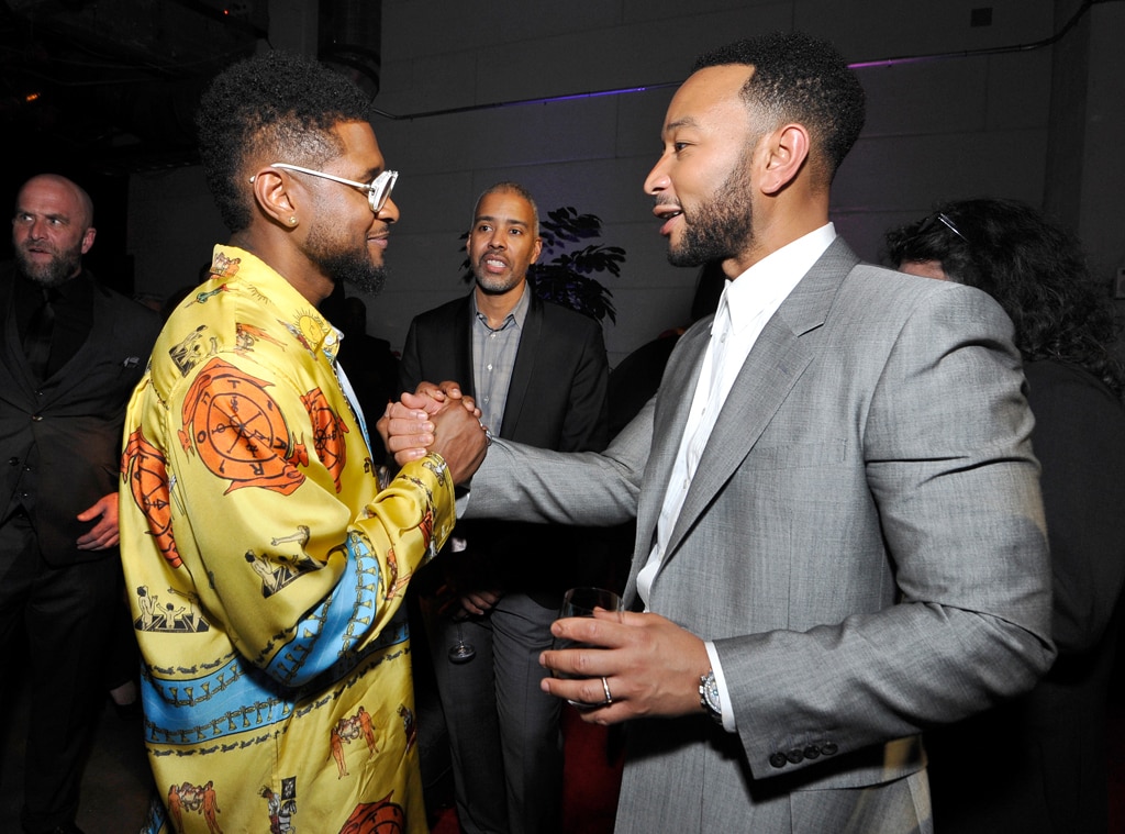 Usher & John Legend from 2020 Grammy Awards After-Party Pics | E! News