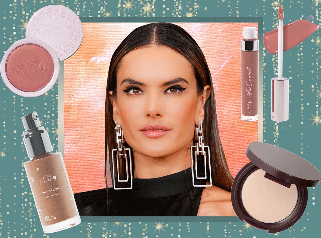 Alessandra Ambrosio, 2020 Grammys Beauty Breakdown, 100% Pure