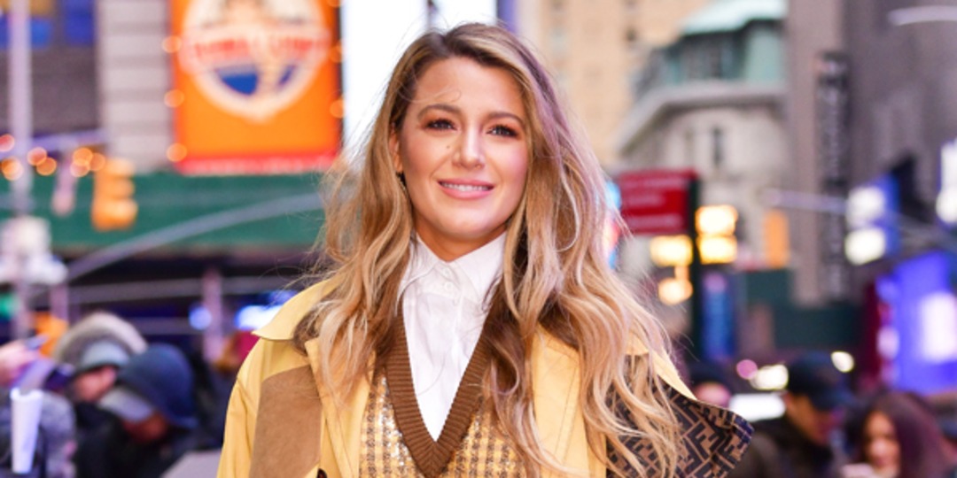 Blake Lively’s Red Hot Holiday Dress Might Just Make Your Holiday List – E! Online