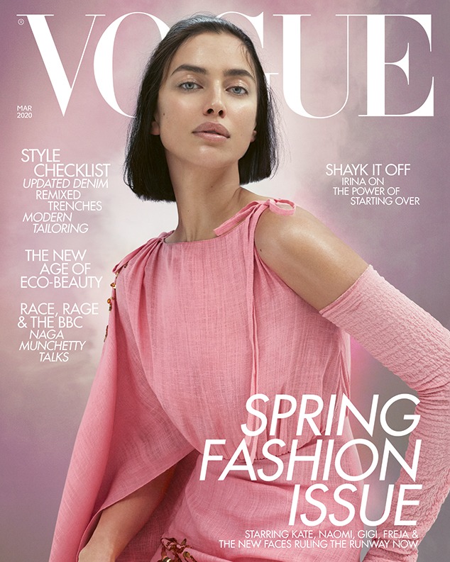 Irina Shayk, British Vogue 2020