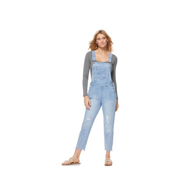 walmart red white and blue overalls