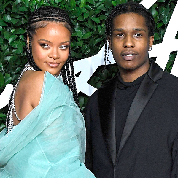 Rihanna & A$AP Rocky Look So In Love on Set of New Project in NYC