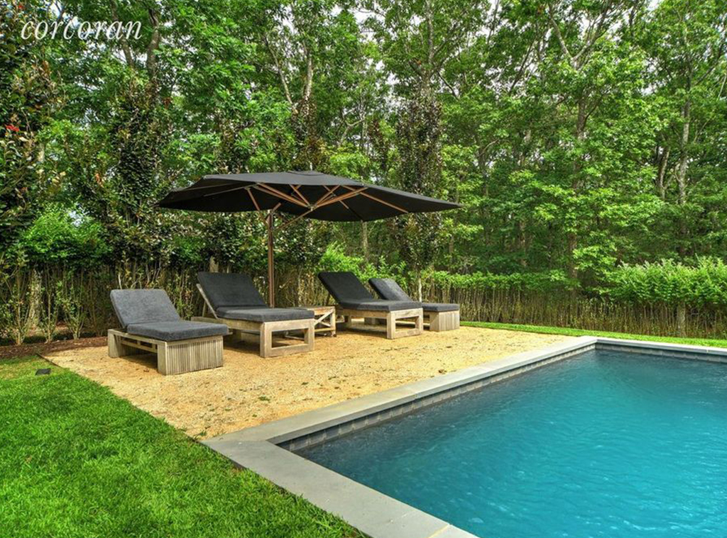 Pool from Ellen Pompeo's $3 Million Hamptons Home | E! News