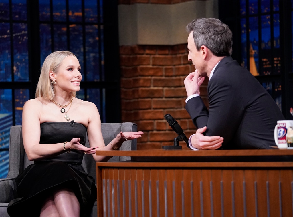 Kristen Bell, Seth Meyers