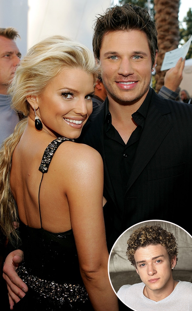 Jessica Simpson, Nick Lachey, Justin Timberlake