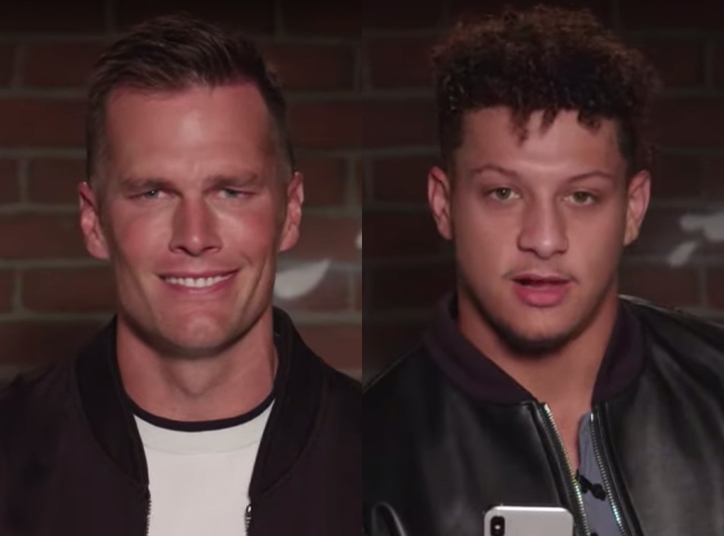 Tom Brady, Patrick Mahomes, Mean Tweets