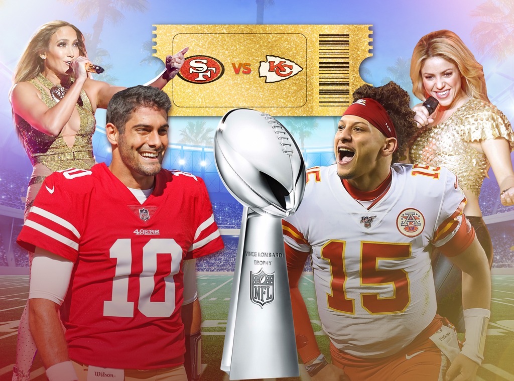 Super Bowl Feature, San Francisco 49ers, Kansas City Chiefs, Jennier Lopes, Shakira