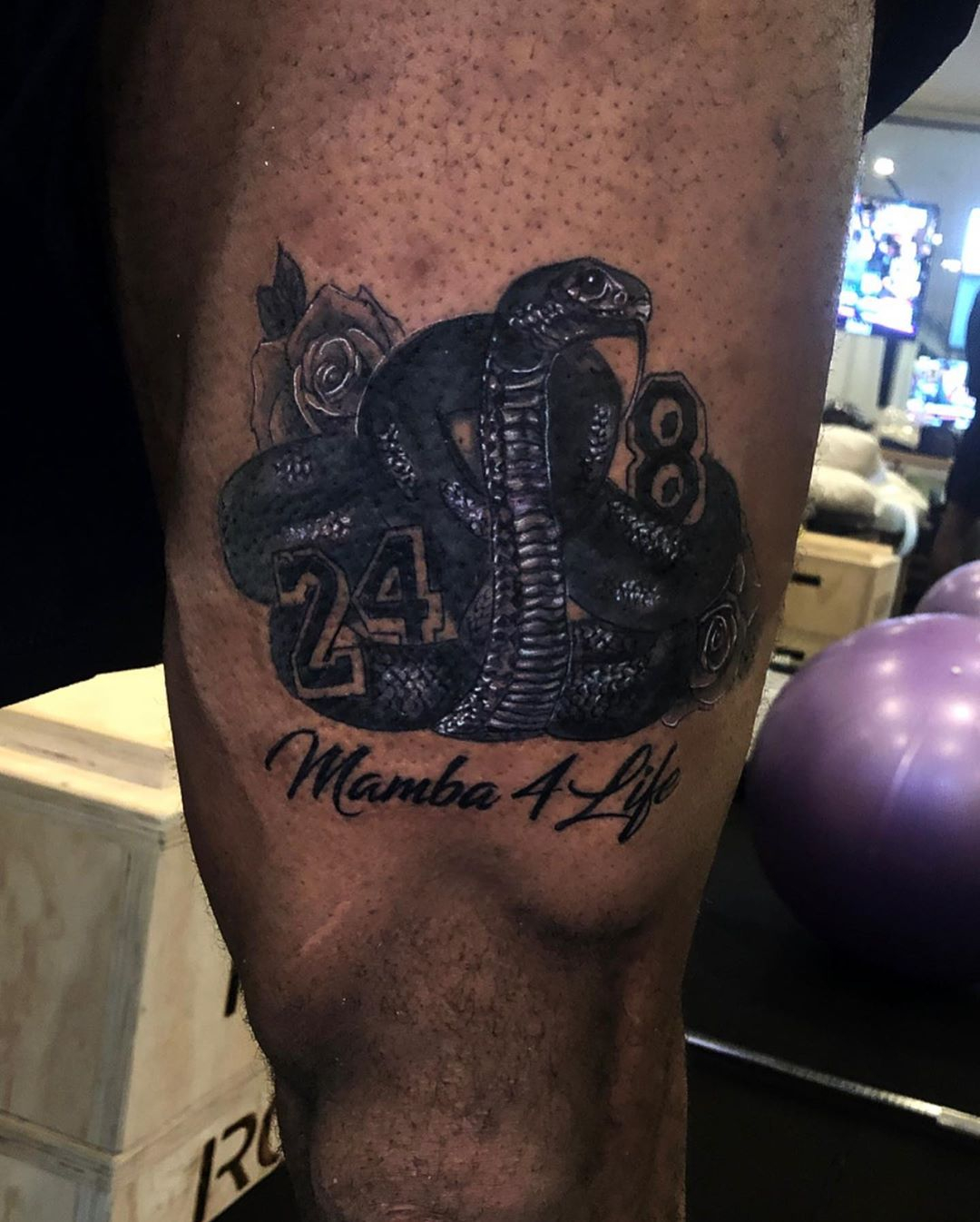 Lebron James Unveils New Tattoo Dedicated To Kobe Bryant E Online Ca