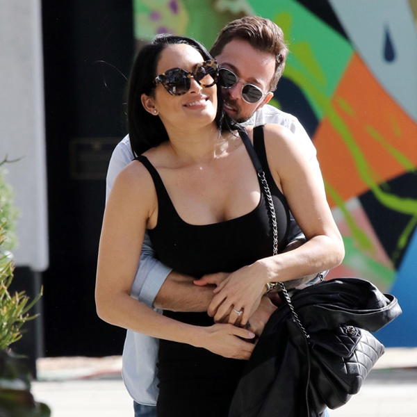 Nikki Bella, Artem Chigvintsev, PDA