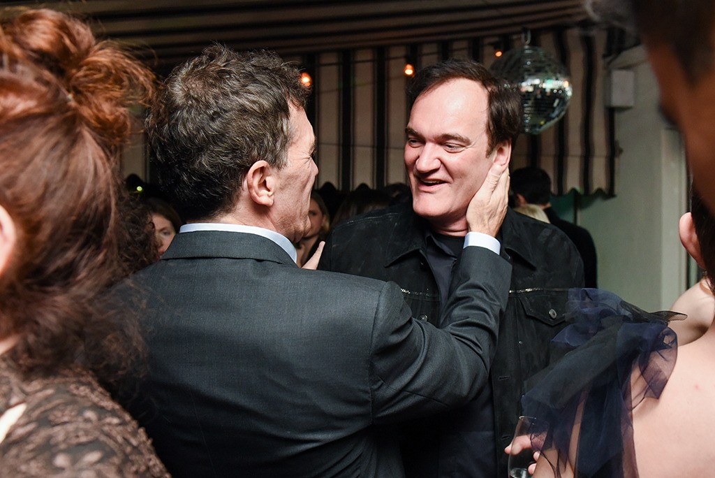 Antonio Banderas, Quentin Tarantino, Pre-2020 Golden Globes W Magazine Party