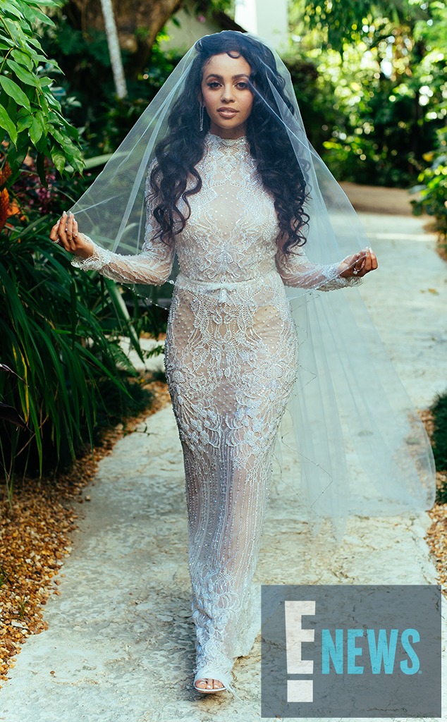 See Riverdale Star Vanessa Morgan's Unique Wedding Dress