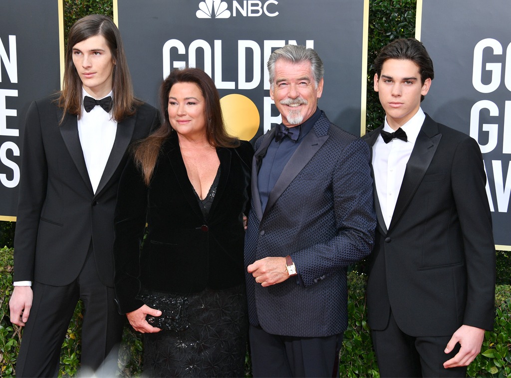 All the Celebs Who Brought Family Members to the 2020 Golden Globes