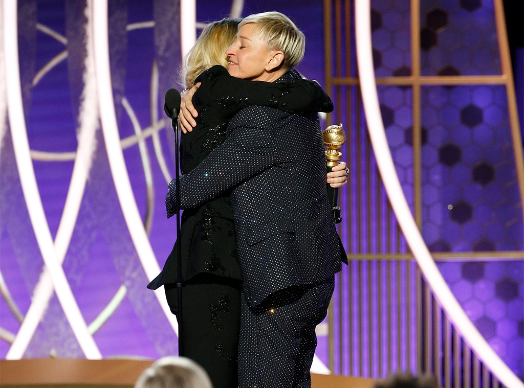 Kate McKinnon, Ellen Degeneres, 2020 Golden Globes, Show