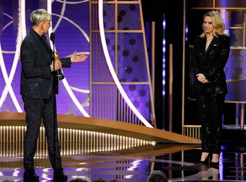 Kate McKinnon, Ellen Degeneres, 2020 Golden Globes, Show