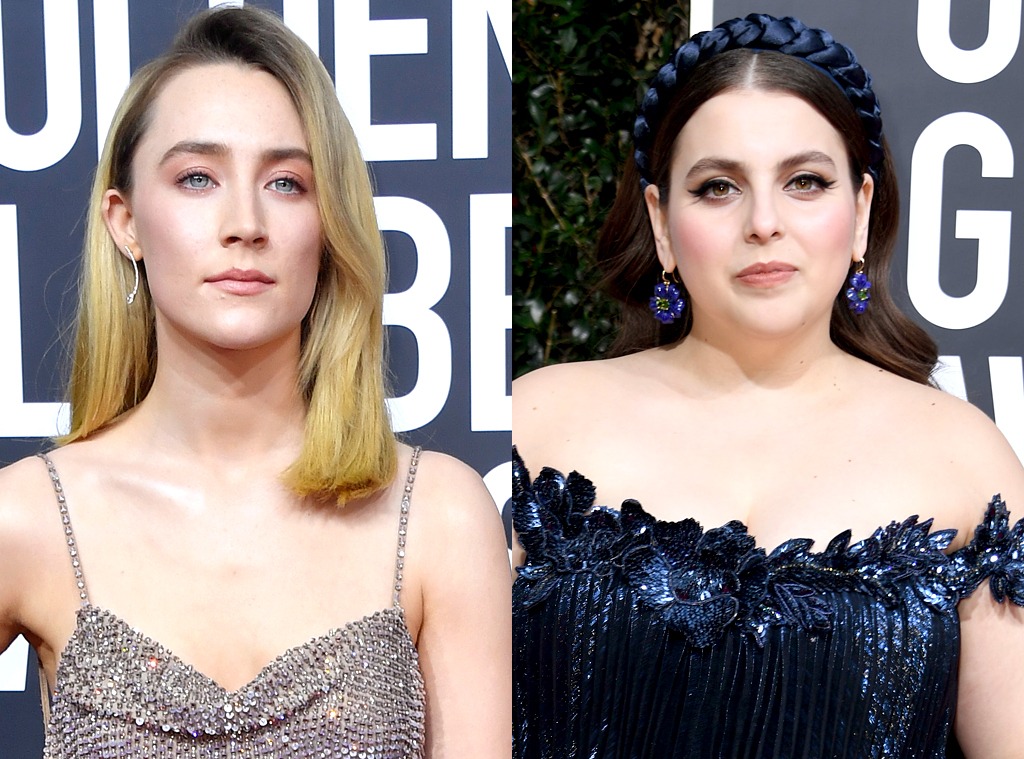 Saoirse Ronan, Beanie Feldstein, Reunions at the Globes, 2020 Golden Globes