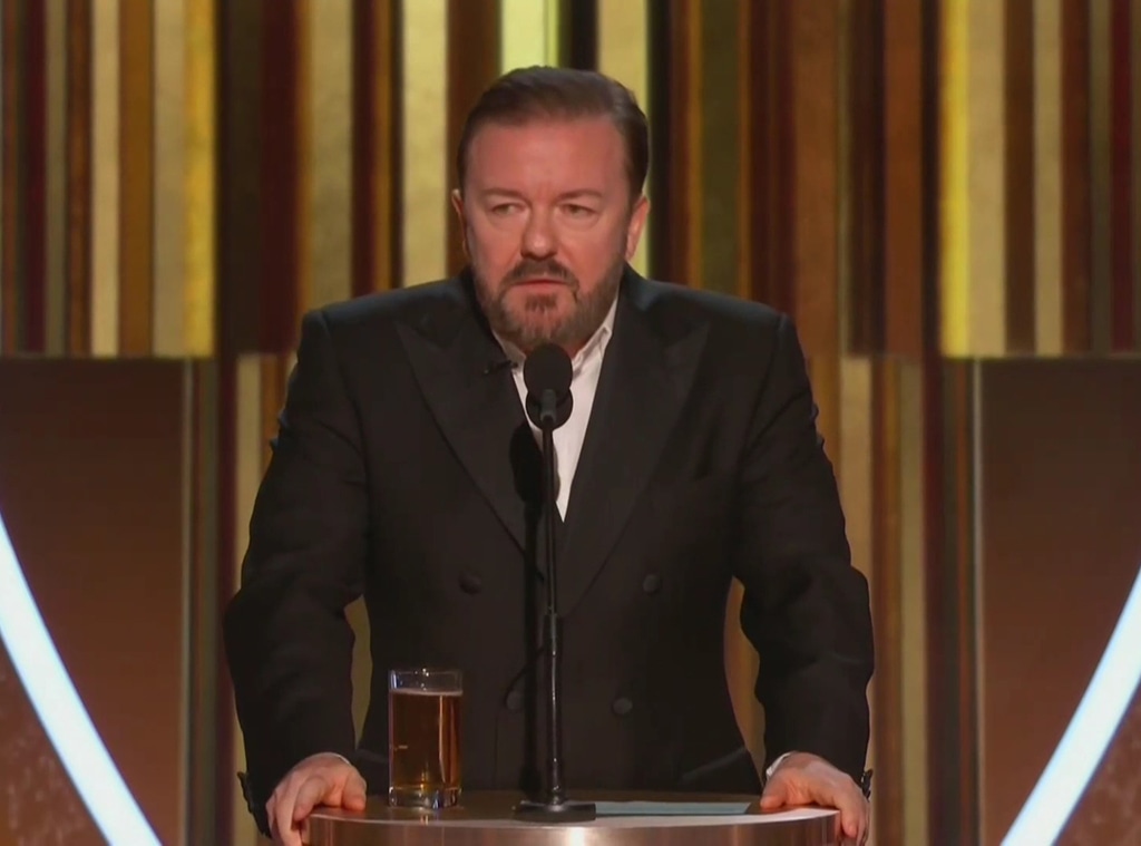 Ricky Gervais, Golden Globes