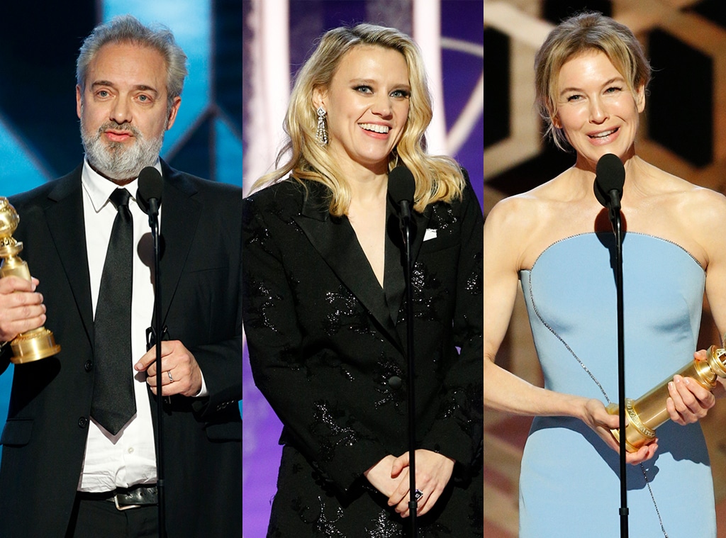 Sam Mendes, Kate McKinnon, Renee Zellweger, 2020 Golden Globe Awards