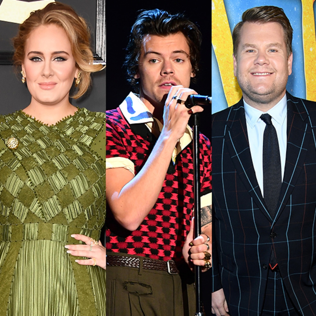 Adele, Harry Styles and James Corden Vacation in the ...