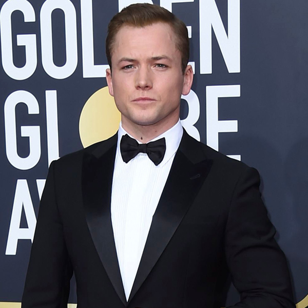 Taron Egerton Takes Home His First Golden Globes Trophy 