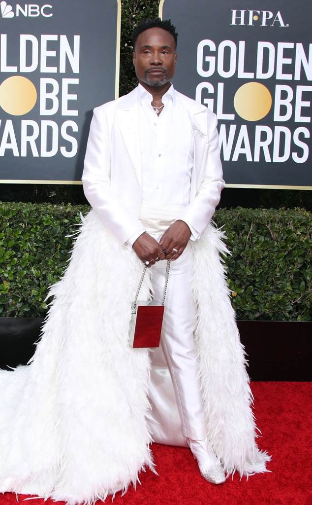 Billy Porter's Angelic Golden Gloves Look Features 2M in Diamonds E