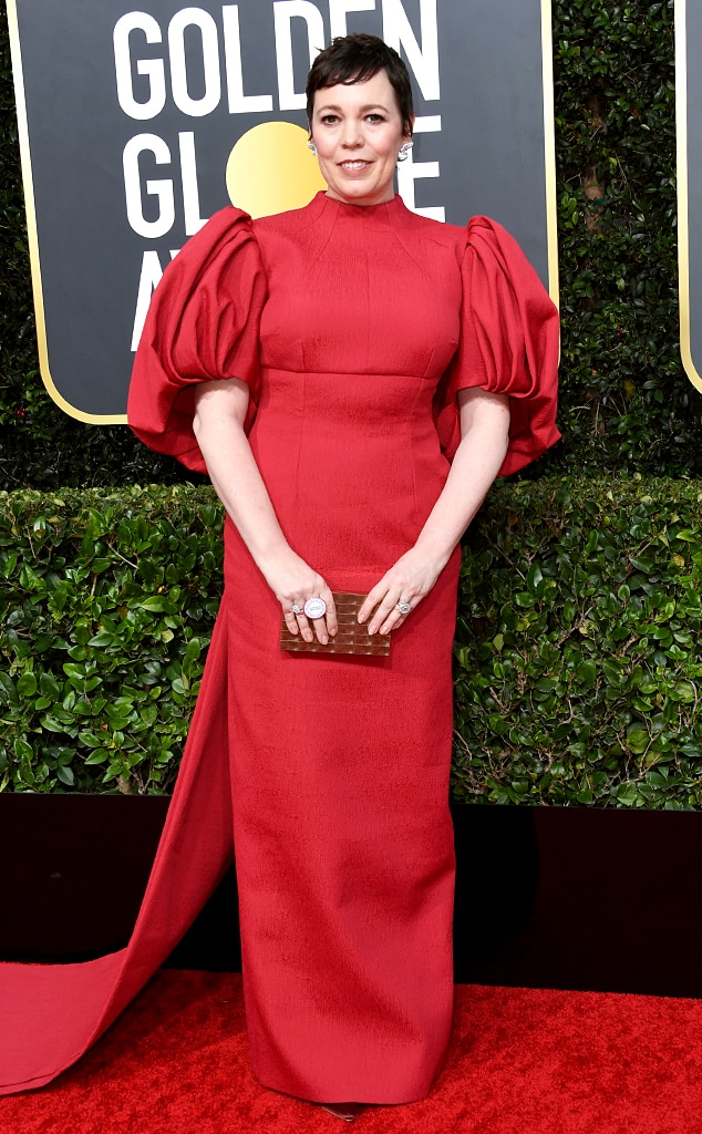 Olivia Colman from Golden Globes 2020 Red Carpet Fashion | E! News