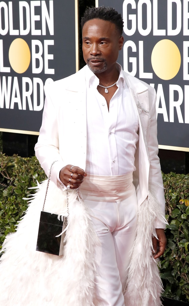 Billy Porter Slays on the 2020 Golden Globes Red Carpet from Billy