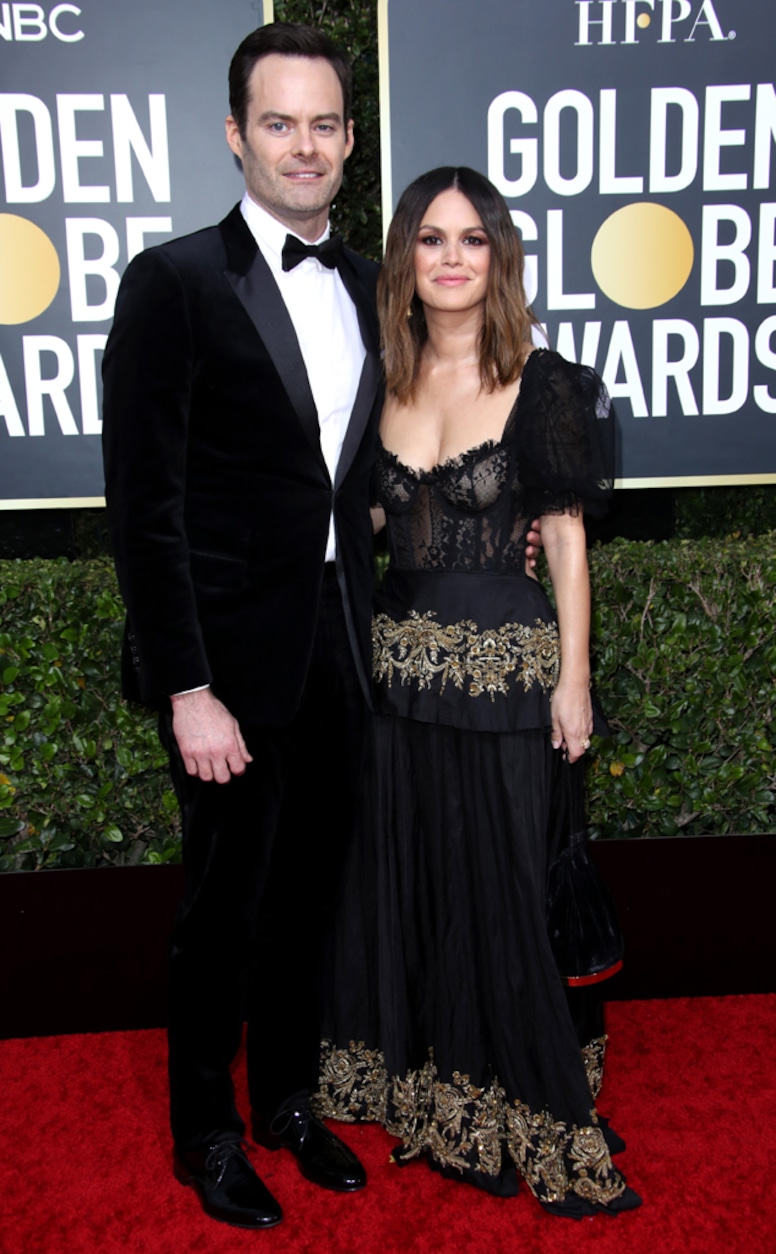 Bill Hader, Rachel Bilson, 2020 Golden Globe Awards, Couples