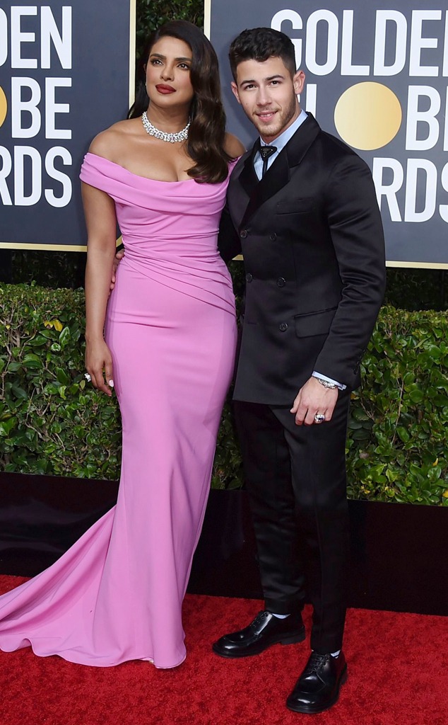 Priyanka Chopra, Nick Jonas, 2020 Golden Globe Awards, Couples