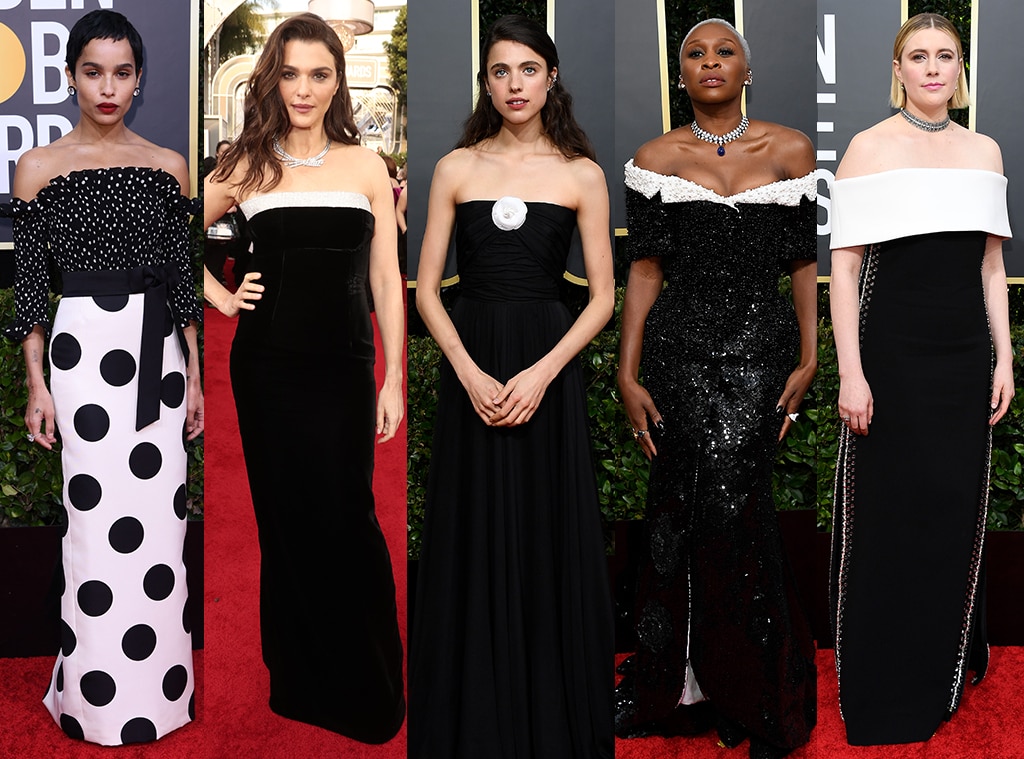 Black & White from Golden Globes 2020 Red Carpet Trends | E! News