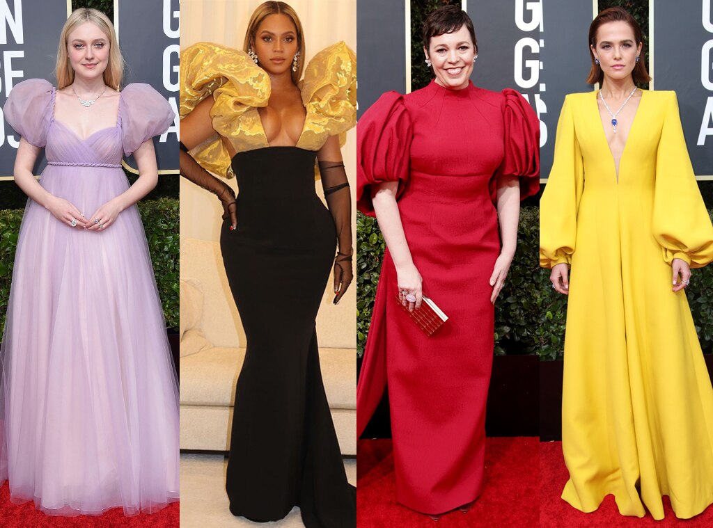 golden globe dresses 2020