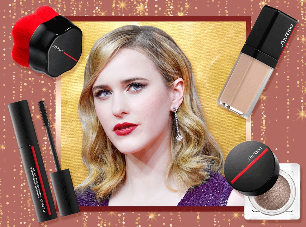 E-Comm: Rachel Brosnahan, 2020 Golden Globes, Beauty Breakdown