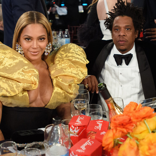 BYO-Bey: Beyoncé & Jay-Z Arrive at the Golden Globes With Their Own  Champagne