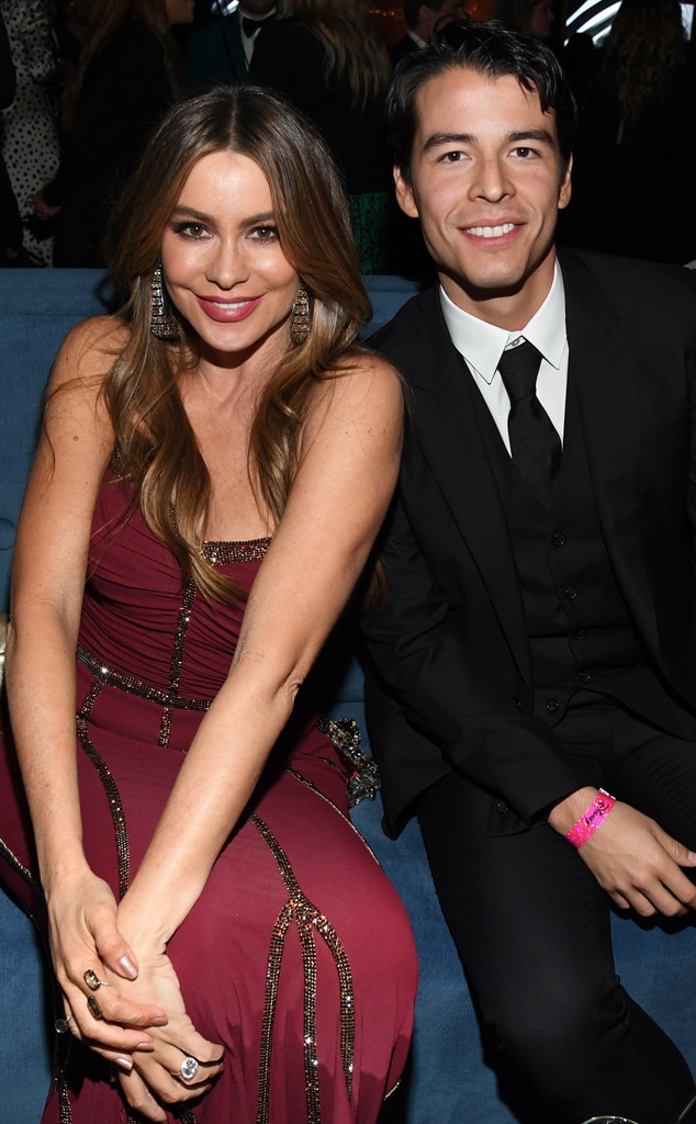 Sofia Vergara & Manolo GonzalezRipoll Vergara from 2020 Golden Globes