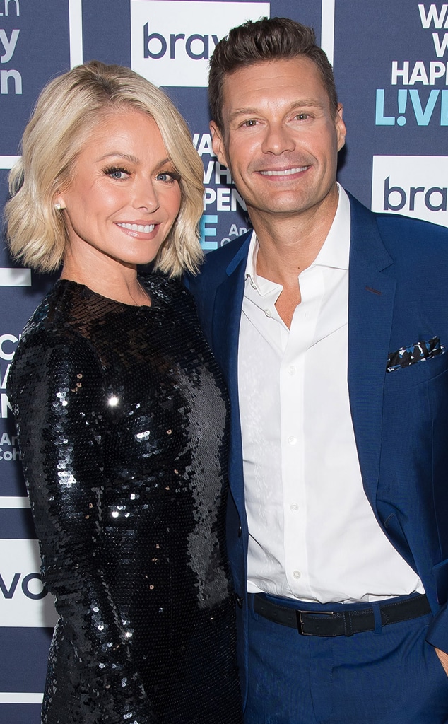 Kelly Ripa and Ryan Seacrest