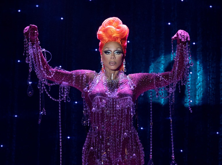 RuPaul, AJ and the Queen