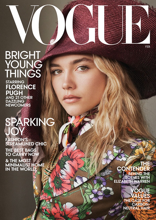 Florence Pugh, Vogue, February 2020