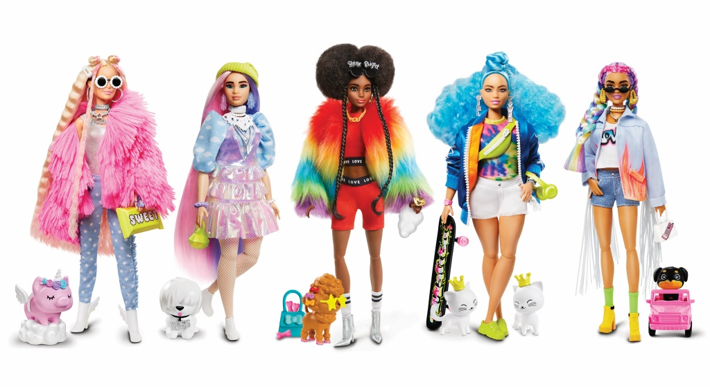 Barbie's New Dolls Are So "Extra"—and Perfect for Holiday Gifts E